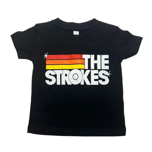 NEW RABBIT SKINS The Strokes 100% COTTON JERSEY T-SHIRT Baby 12 Months - Picture 1 of 6